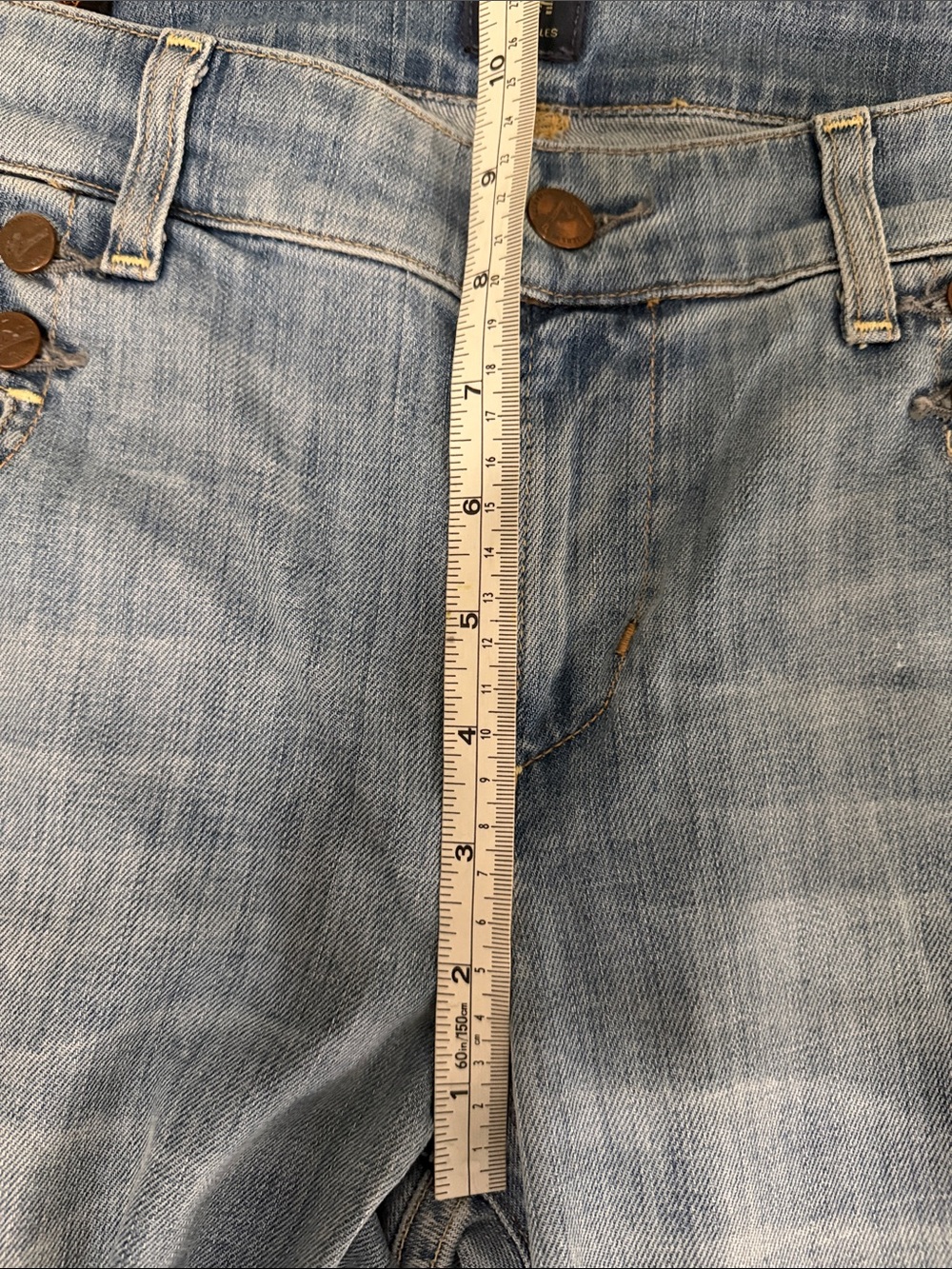 Citizens Of Humanity Hutton Wide Leg Jeans 29 Y2K Made in the USA - Picture 7 of 8